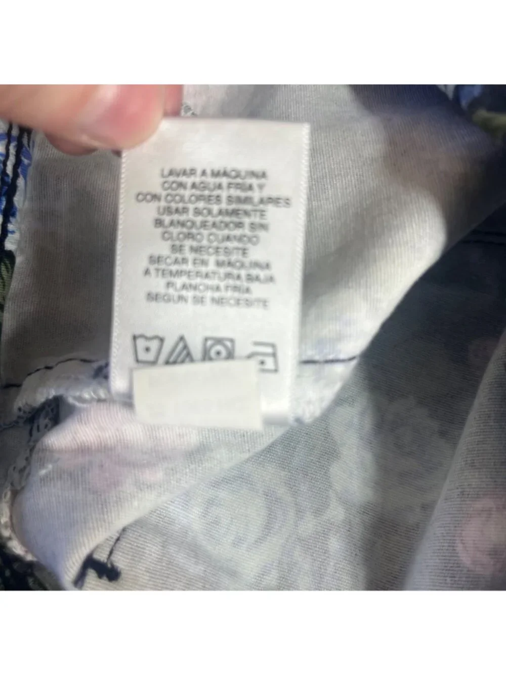 Jordache Girls Floral Print Jegging Pull On Pants Size Large New